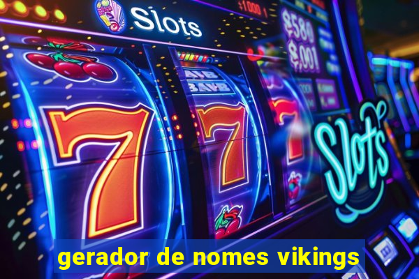 gerador de nomes vikings