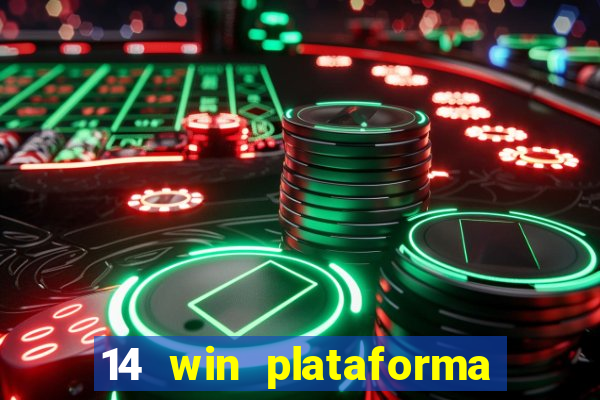 14 win plataforma de jogos