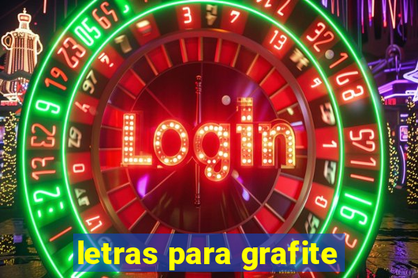 letras para grafite