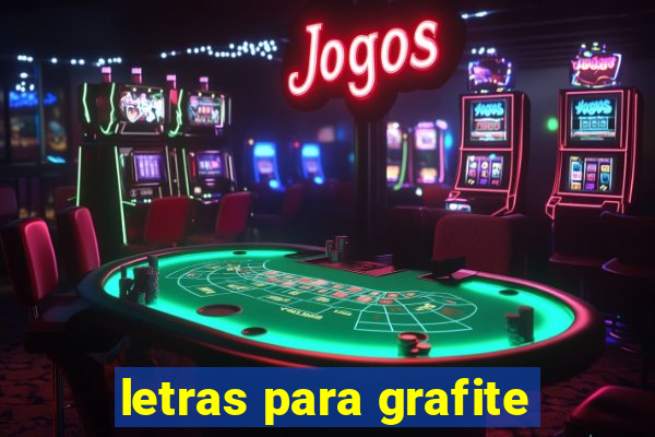 letras para grafite