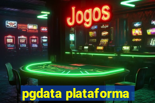 pgdata plataforma