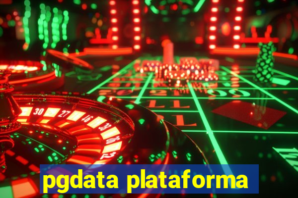 pgdata plataforma