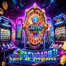 barra de progresso 99 blaze o que significa