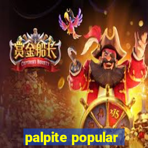 palpite popular