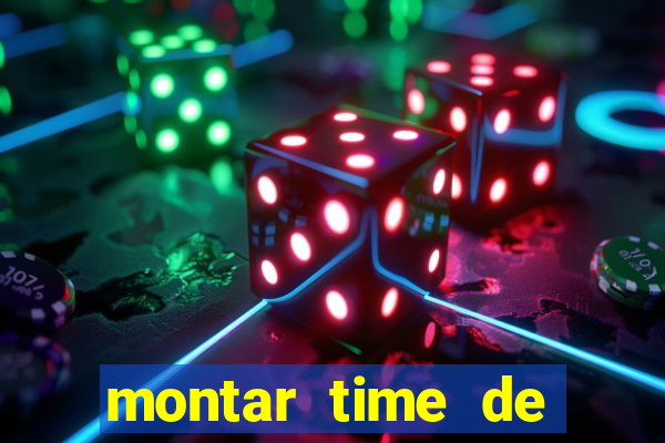 montar time de futebol site