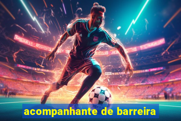 acompanhante de barreira