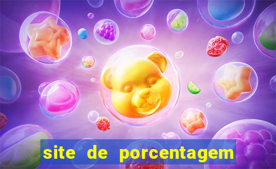 site de porcentagem slots pg