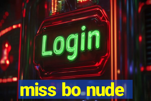 miss bo nude