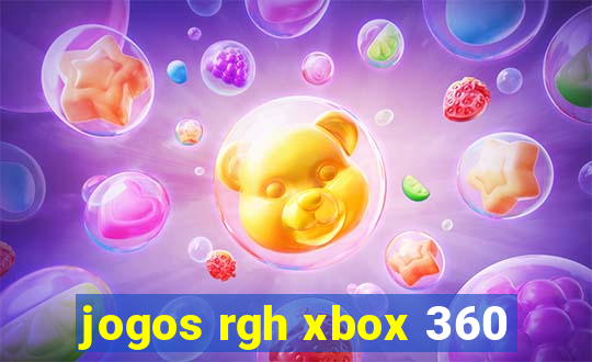 jogos rgh xbox 360