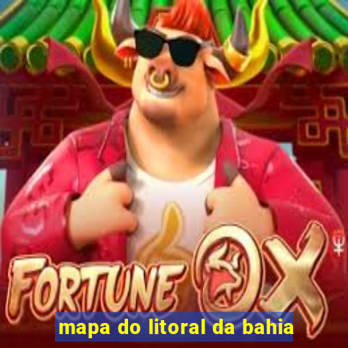 mapa do litoral da bahia