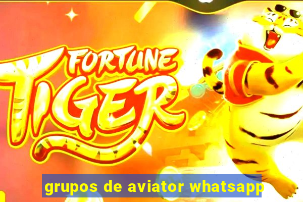 grupos de aviator whatsapp