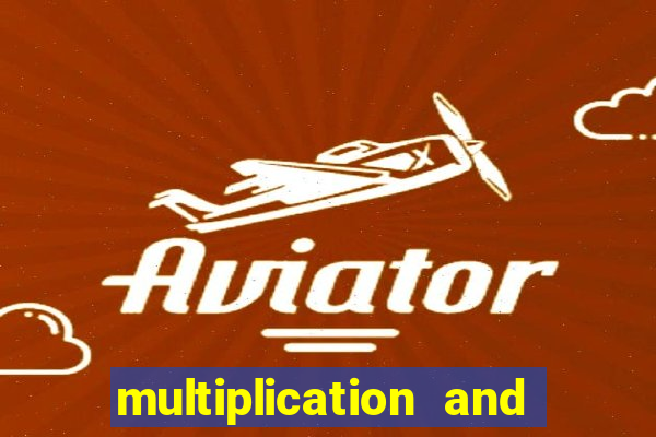 multiplication and division bingo