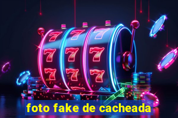 foto fake de cacheada