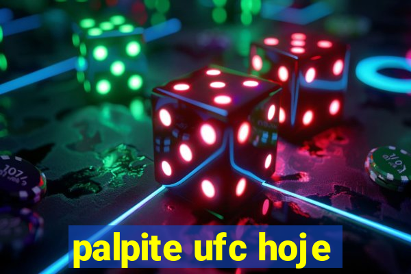 palpite ufc hoje