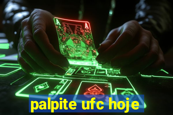 palpite ufc hoje