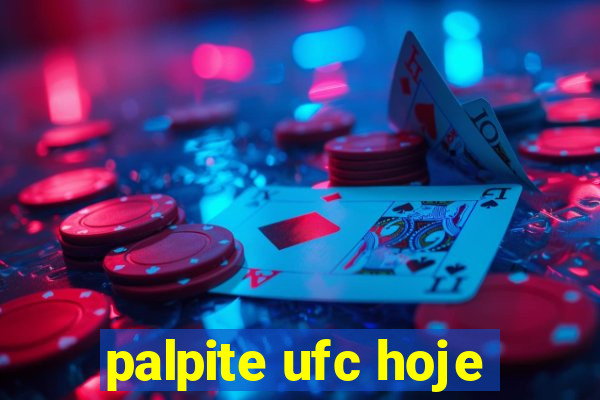 palpite ufc hoje