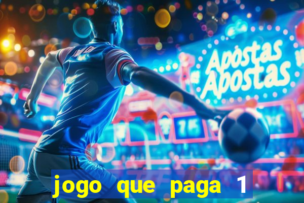 jogo que paga 1 real no pix