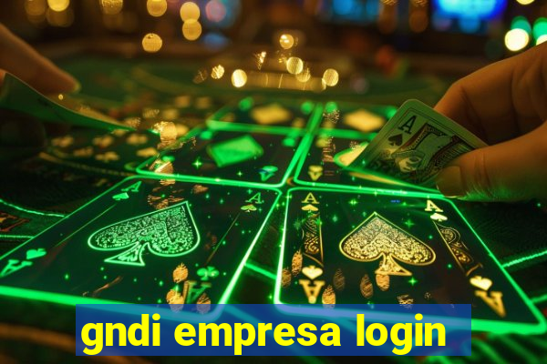 gndi empresa login