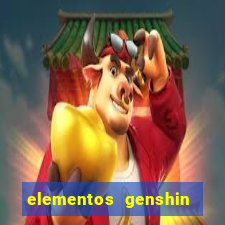 elementos genshin impact fraquezas
