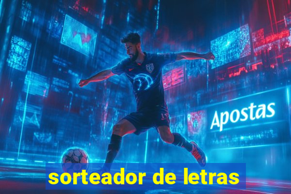 sorteador de letras