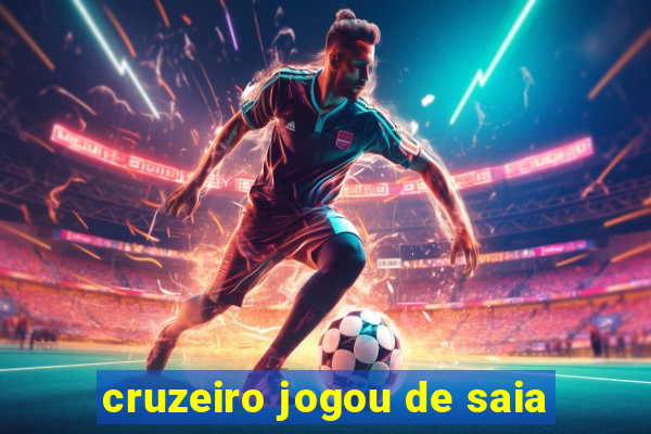 cruzeiro jogou de saia