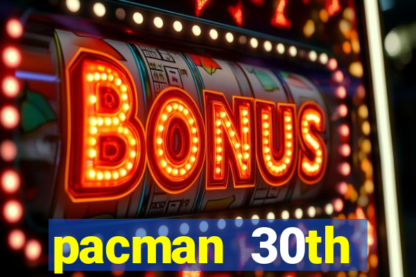pacman 30th anniversary sonic