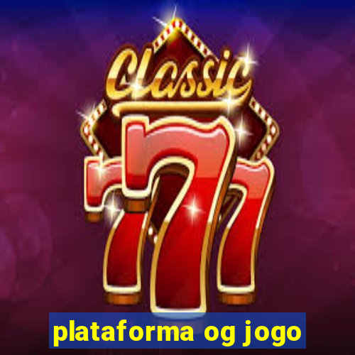 plataforma og jogo