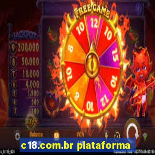 c18.com.br plataforma