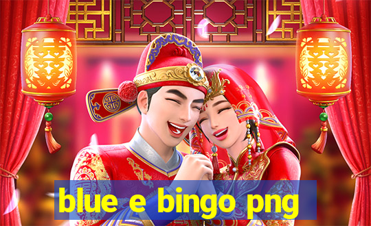 blue e bingo png