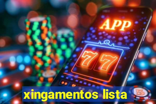 xingamentos lista