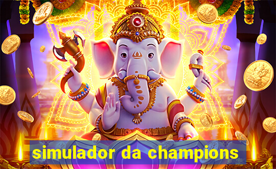 simulador da champions