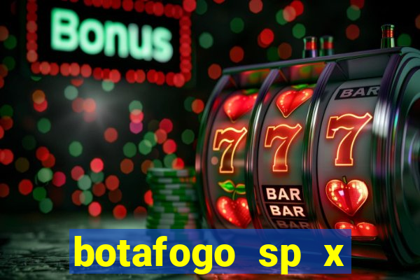 botafogo sp x palmeiras futemax