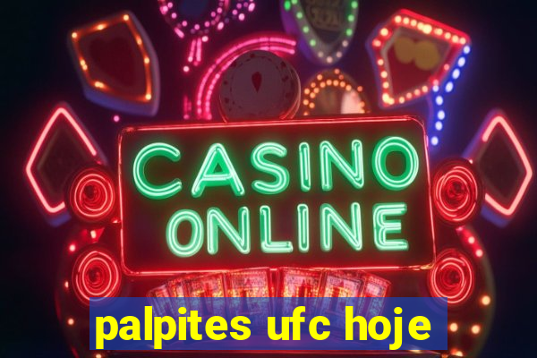 palpites ufc hoje