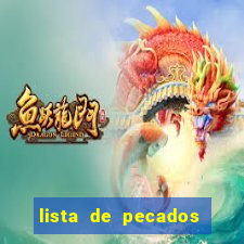lista de pecados mortais e veniais