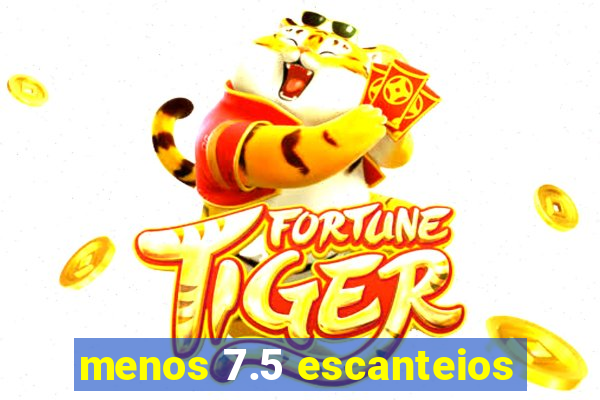 menos 7.5 escanteios