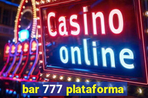 bar 777 plataforma