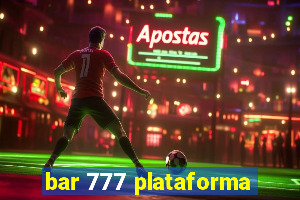 bar 777 plataforma