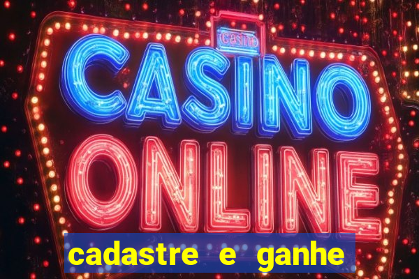 cadastre e ganhe 20 reais