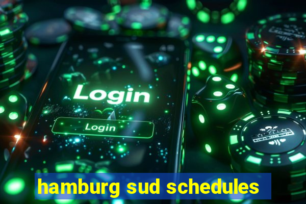 hamburg sud schedules