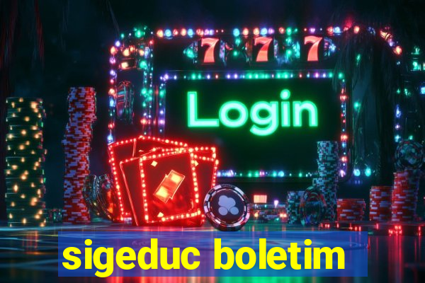 sigeduc boletim