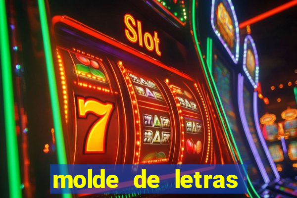molde de letras feliz natal para imprimir