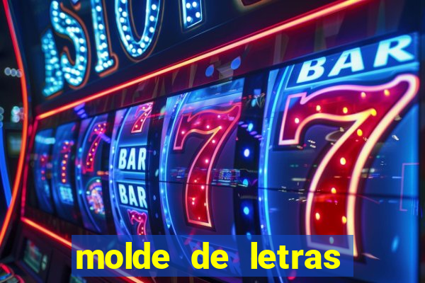 molde de letras feliz natal para imprimir