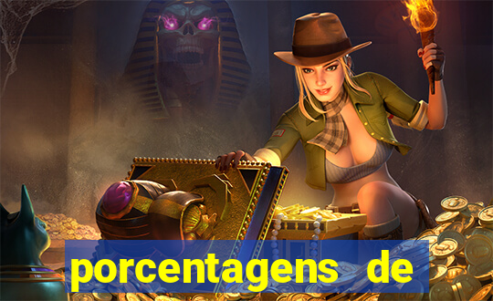 porcentagens de jogos pagantes