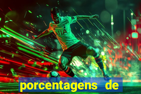 porcentagens de jogos pagantes