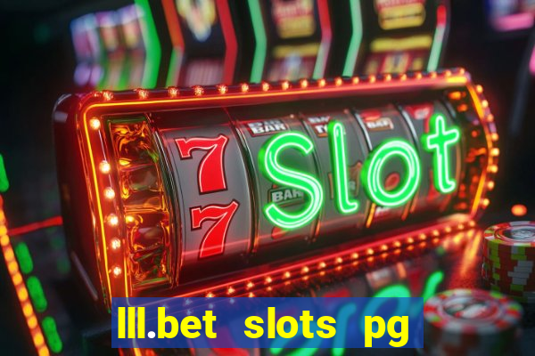 lll.bet slots pg online games