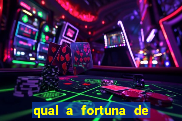 qual a fortuna de mari maria
