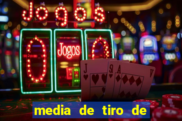 media de tiro de meta por jogo