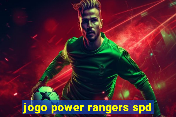 jogo power rangers spd