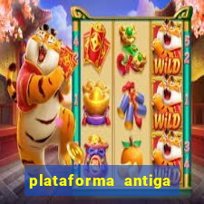 plataforma antiga do tigre