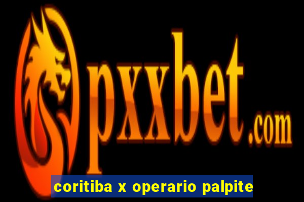 coritiba x operario palpite